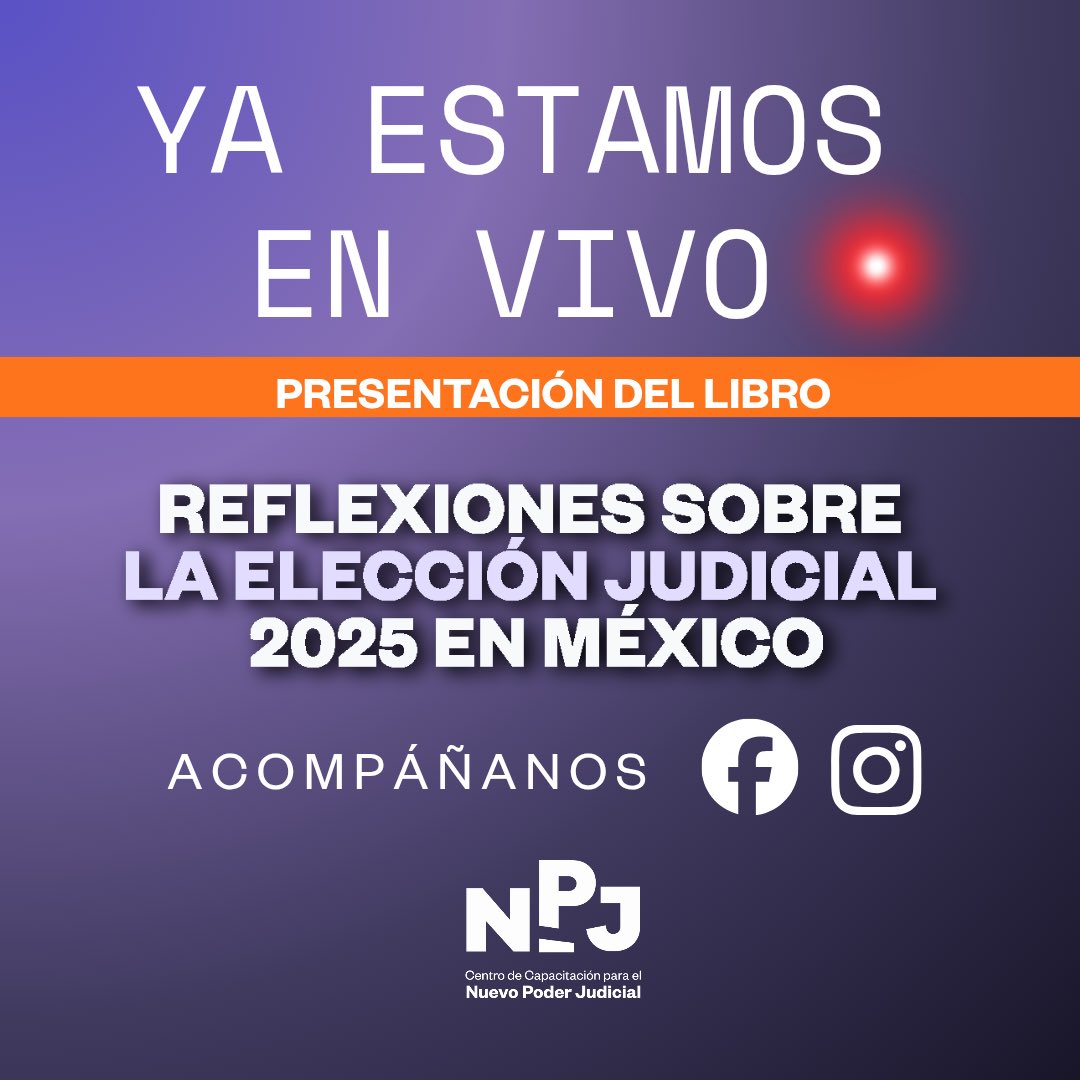 Nuevo Poder Judicial tweet media