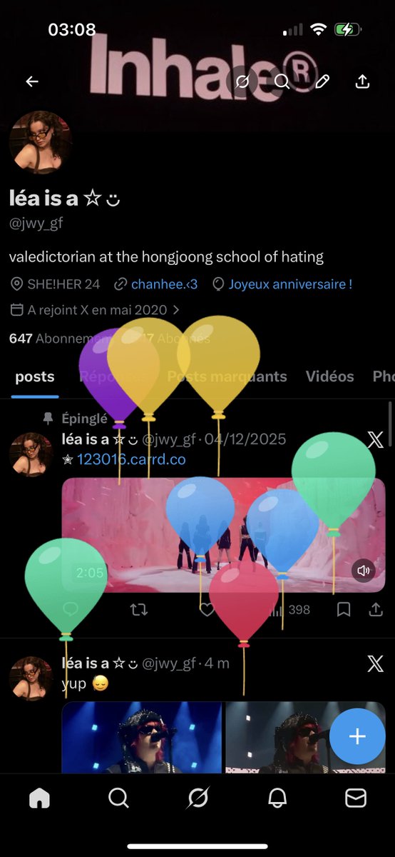 léa is a ☆ ◡̈ tweet media