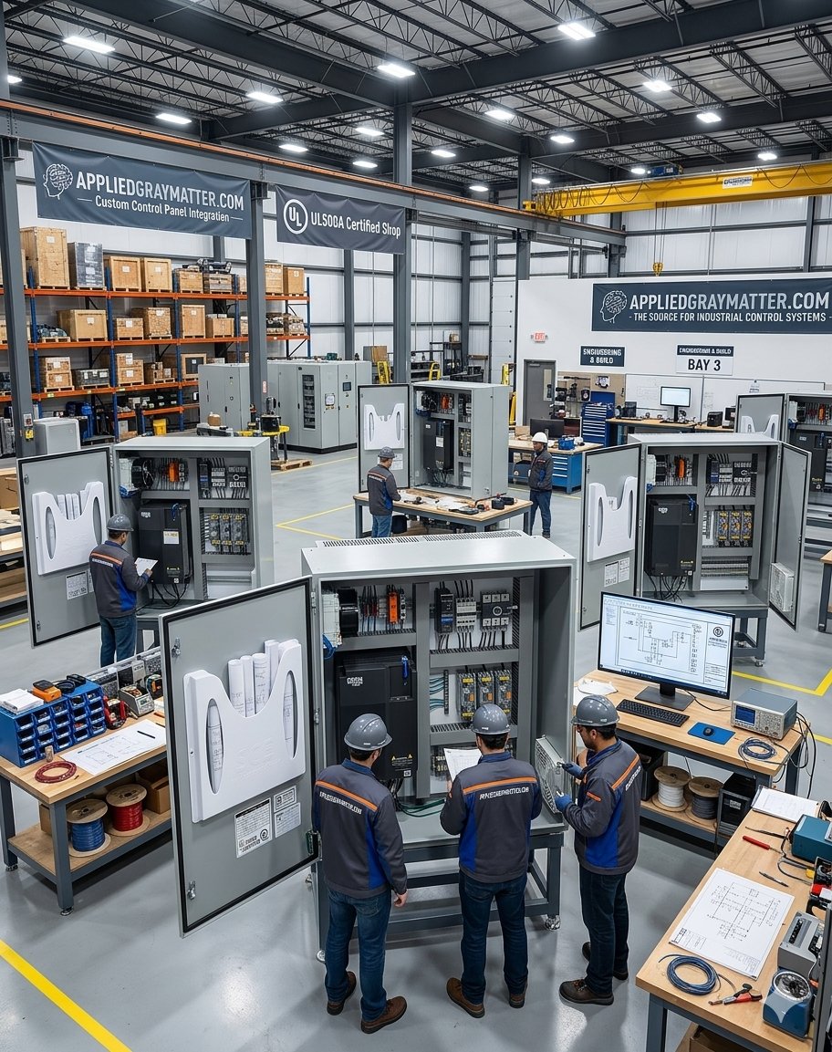 appliedgraymatt's tweet image. At AppliedGrayMatter.com, we take pride in our UL508A certified panel fabrication shop, where we build industrial control panels to the highest safety standards set by Underwriters Laboratories (UL).

(315) 878-2372

#controlpanels #controlsystems #UL508A