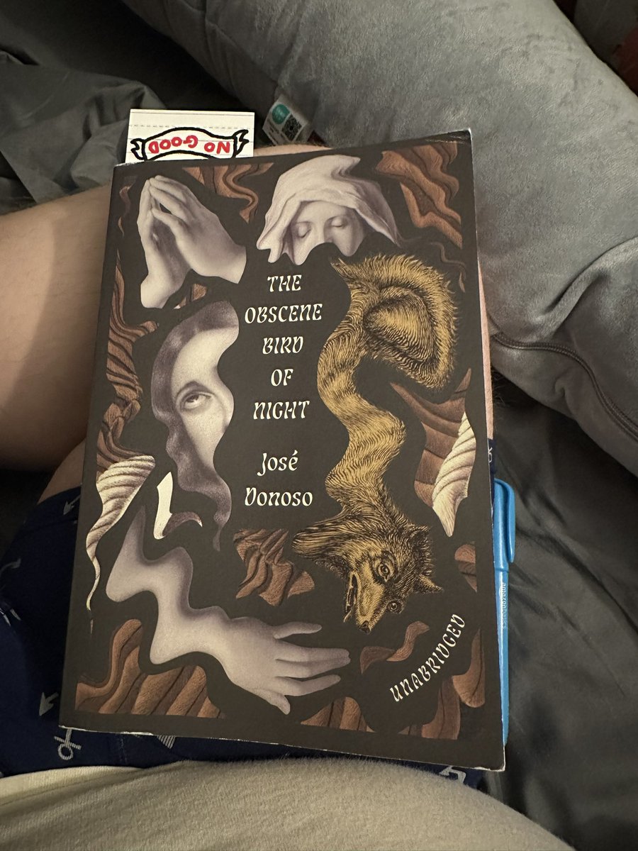 MisawaElbow915's tweet photo. I have not read anything by José Donoso before but from what I understand, this is the one to read. I am two chapters in and have already found beauty, what a joy it is to read https://t.co/3RLEpRMAjM