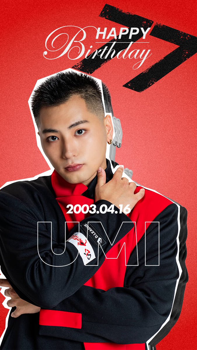 dip_BATTLES's tweet photo. ／
HAPPY BIRTHDAY UMI❤️‍🔥✨
＼

リプ欄でお祝いメッセージお待ちしてます⚡️

@umiono03 
#dipBATTLES #dleague #Dリーグ https://t.co/8uTkF7BeL2