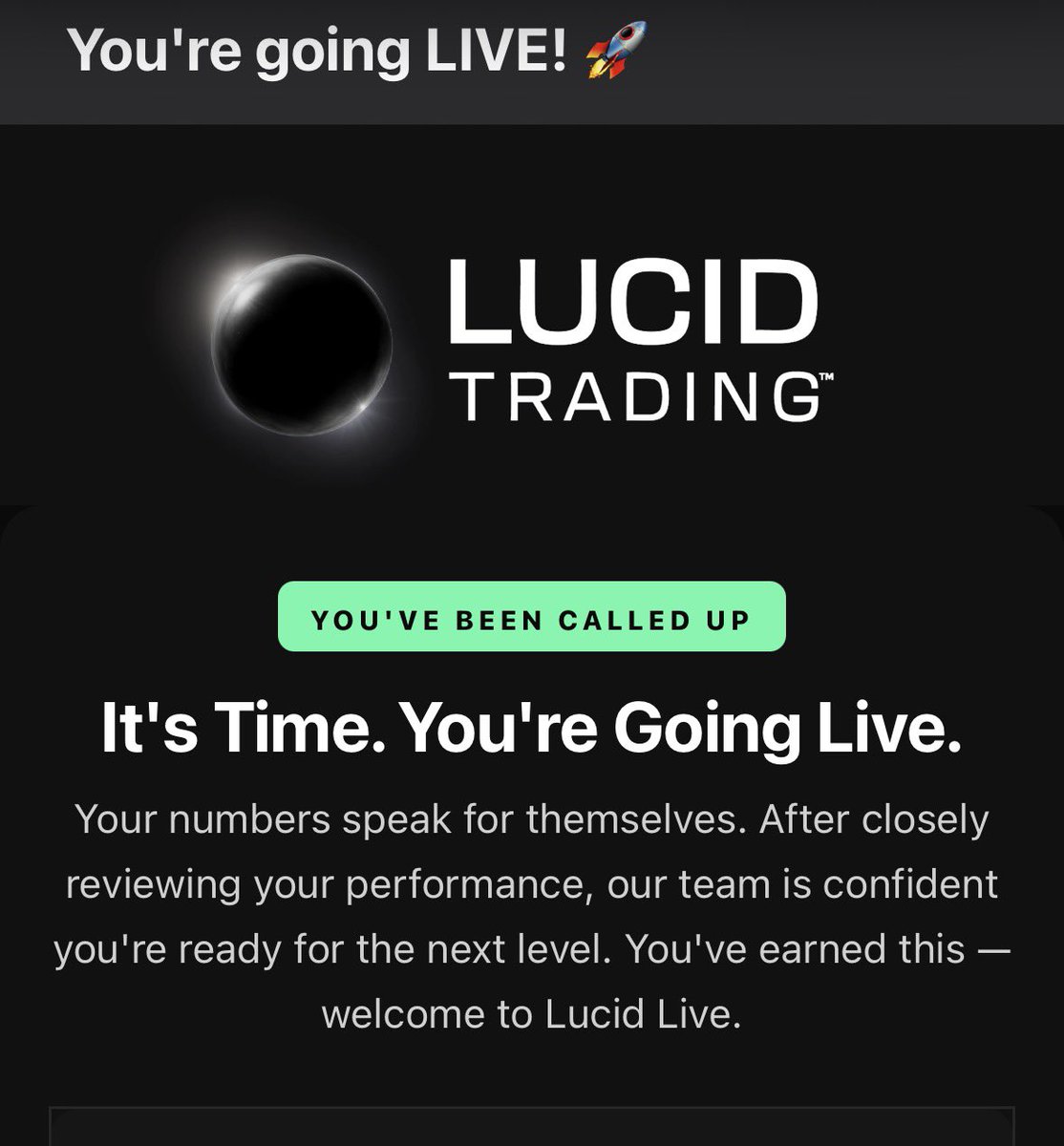 We did it 🙏🏼

<a href="/TradingLucid/">Lucid Trading</a>
