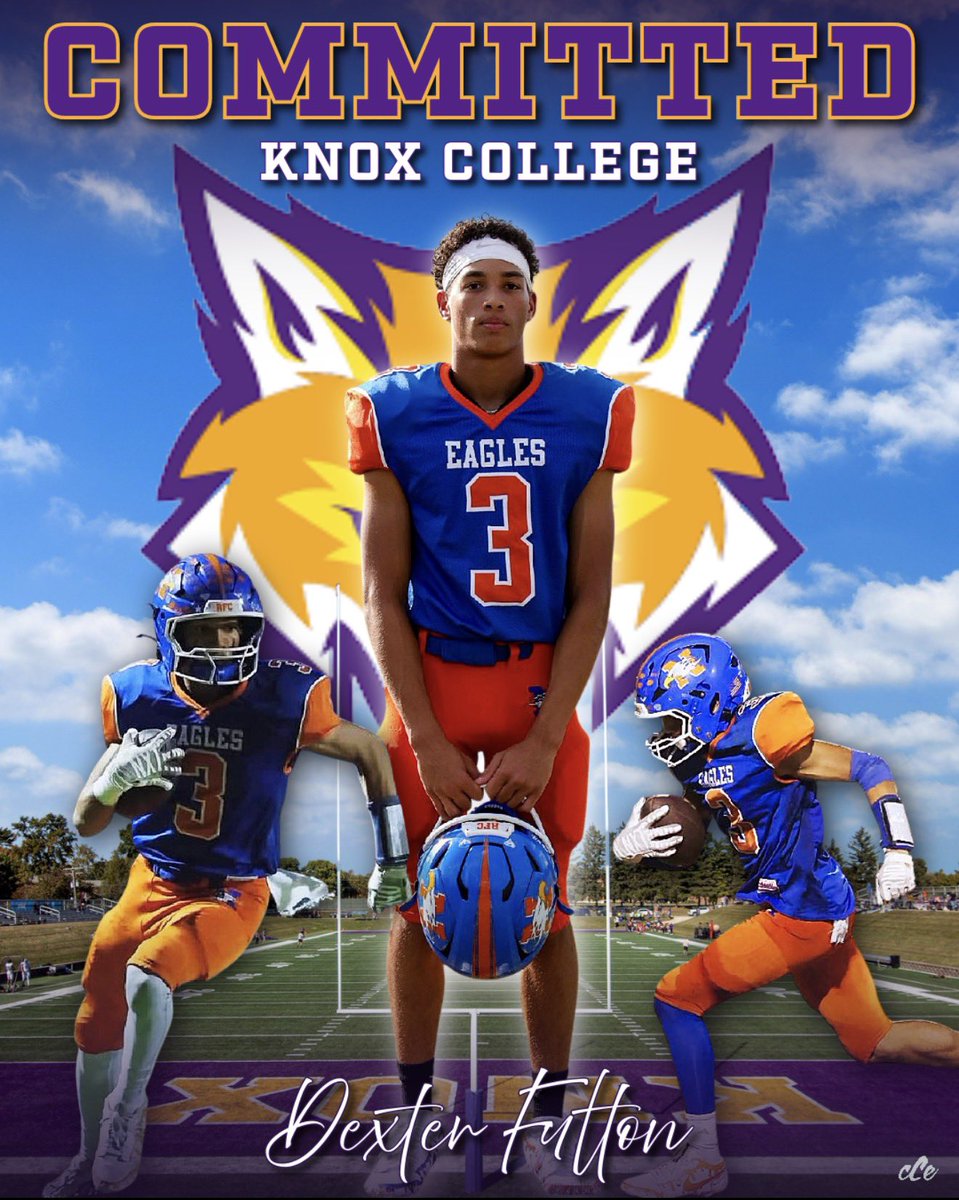 NewtonEaglesFB's tweet photo. Congratulations to Newton Eagle Dexter Fulton. He signed today to play football at Knox College. We know he will represent the Eagles well! https://t.co/ckBCEkqtVa