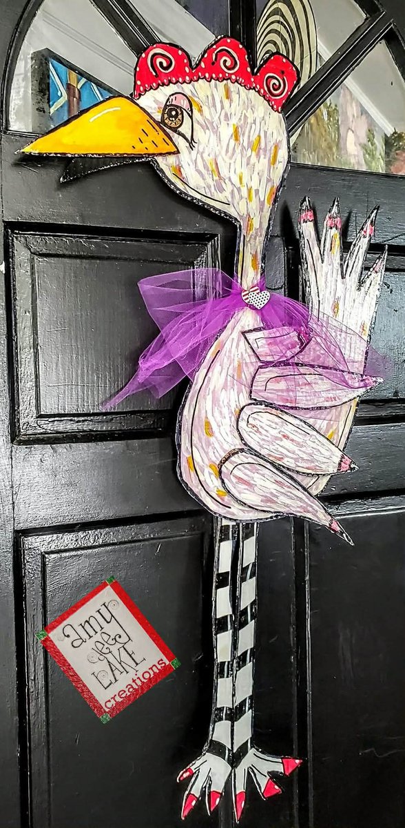 amylake's tweet photo. FRONT DOOR GUARD!!!!

DOOR HANGER FOR SALE!!!!
UPON ORDER!!! 
36"x12" 
$50
#amydeelakecreations #cardsbyamy #justuschicks #mslakesstudio #CreativeIllustration #ChickenArt #BrightAndColorful #WatercolorChicken #VibrantArt #ColorfulCreatures #HandPaintedArt https://t.co/iCsOfQRt4w
