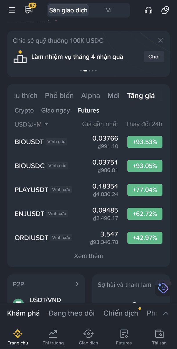 HynhHuu's tweet photo. Theo các bác thì là đã Altcoin Ss chưa ??
#CryptoTips https://t.co/FFjP8IgH2p