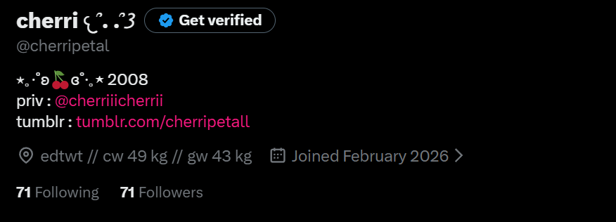 cherri 𐔌՞. .՞𐦯 tweet media