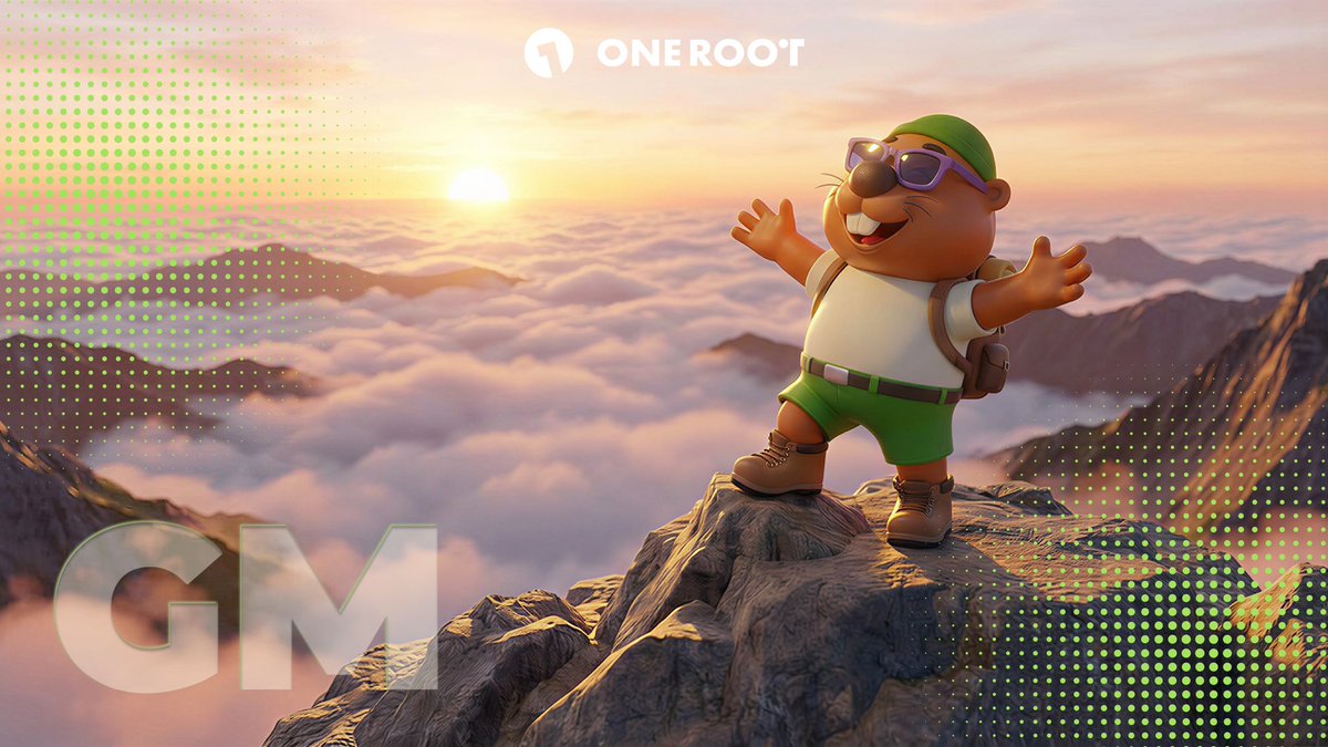 OneRoot_Wallet's tweet photo. 🌞 Good morning from OneRoot!
Rise and build your on-chain portfolio.
What’s your first move today? 👇
#OneRoot https://t.co/qAFkNgTsHB