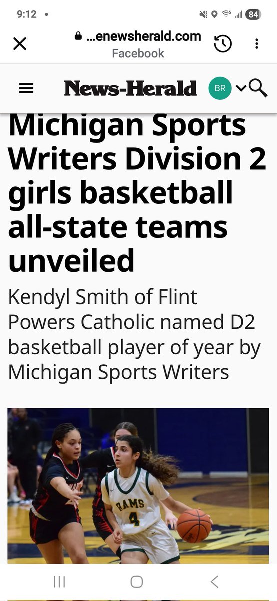 ladyramsbb24's tweet photo. Congrats to @madleen_hussein All-State Honorable Mention Division 2 @FR_Athletics @MichHSBball #warh https://t.co/PfUcBC5KEs