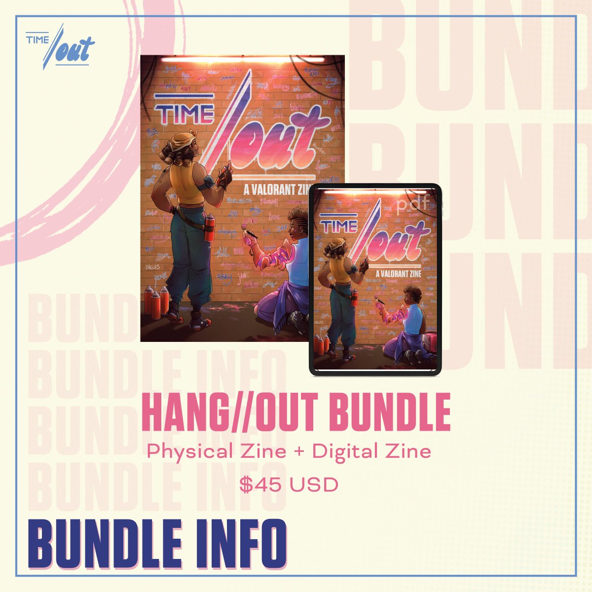 Would you like to support the project getting physical a copy? As part of our stretch goals, we'll be working towards funding a physical copy of the zine for just $45 dollars! Terms and conditions will be addressed on opening day, now with only 3 days left!