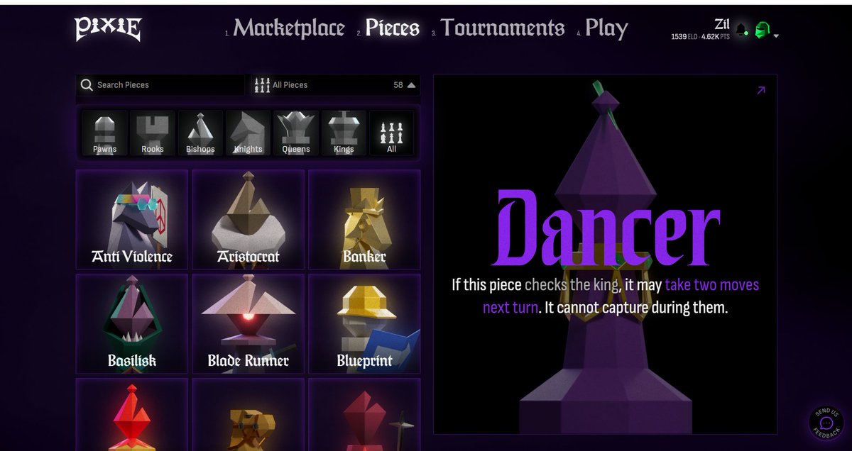 H2YSPACE's tweet photo. Breaking the boundaries of the 64 squares! ⚔️

With blazing-hot pieces, every match in @PixieChess  is a whole new experience.

✅ Stunning graphics. 
✅ Addictive gameplay. 
✅ Vibrant Marketplace. 
✅ Thriving community.
Join us now: https://t.co/yoV5eCs6iZ🚀
#PixieChess https://t.co/G0rdck9UfB