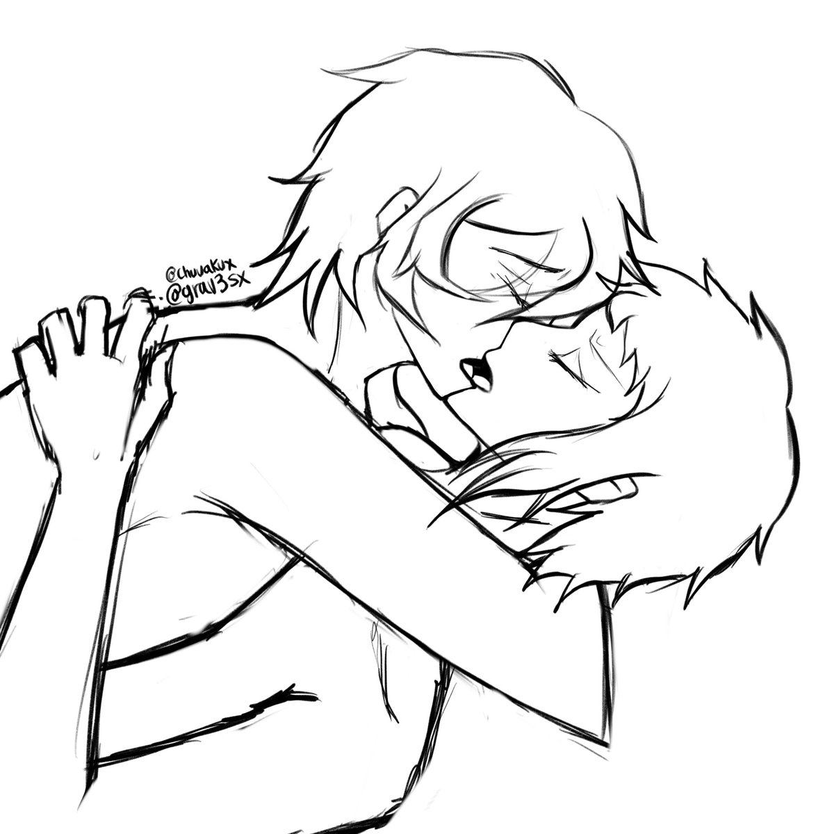 Here is some PASSIONATE ChuuAku 🫦😏 #ChuuAku #Akutagawa #chuuya