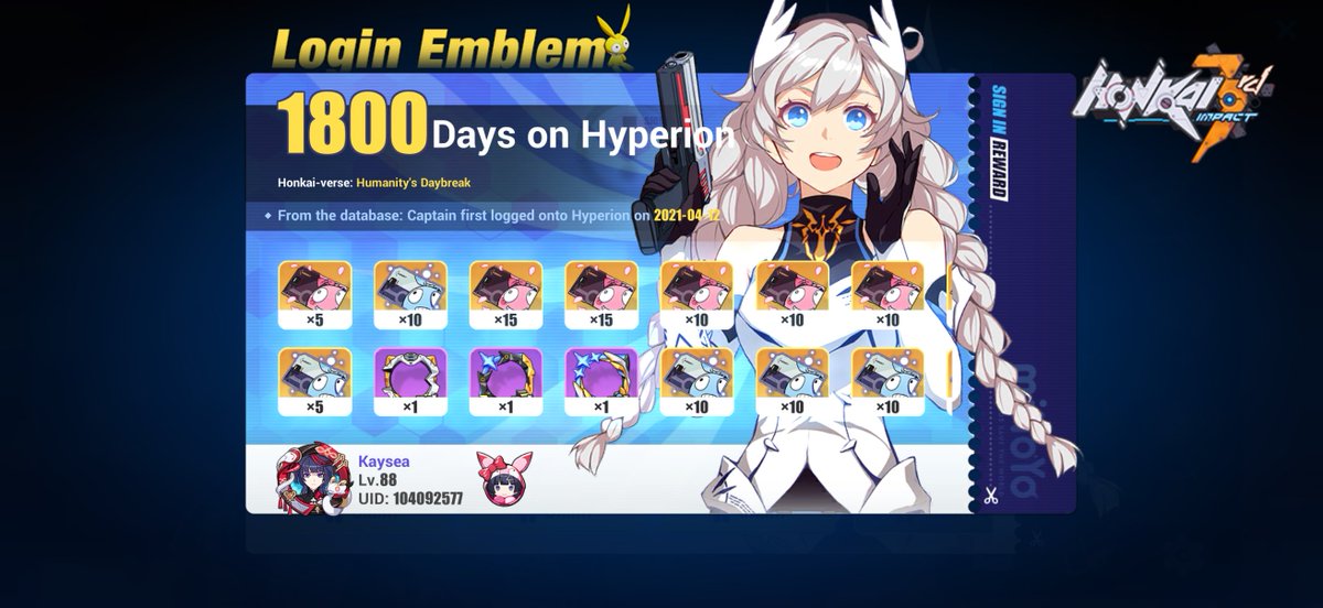 #HonkaiImpact3rd sure why not