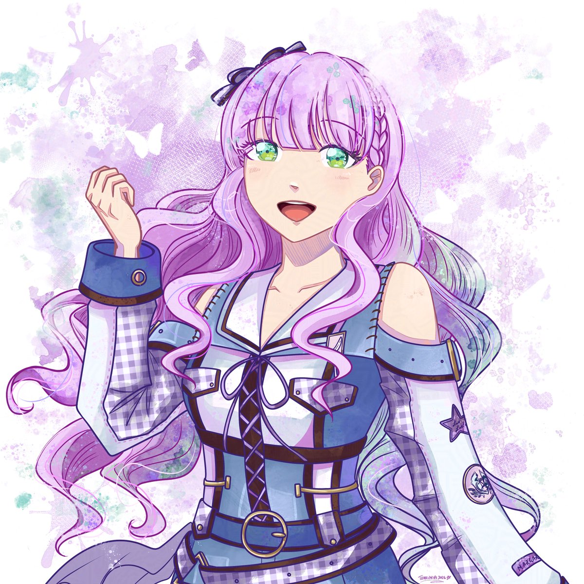 Would there be interest for this type of commission? 🥹
My attempt at the style of colouring seen on the Aqours Second Solo Concert Albums! I guess it'd be like digital watercolour?

❤️+ 🔁appreciated!
#lovelive