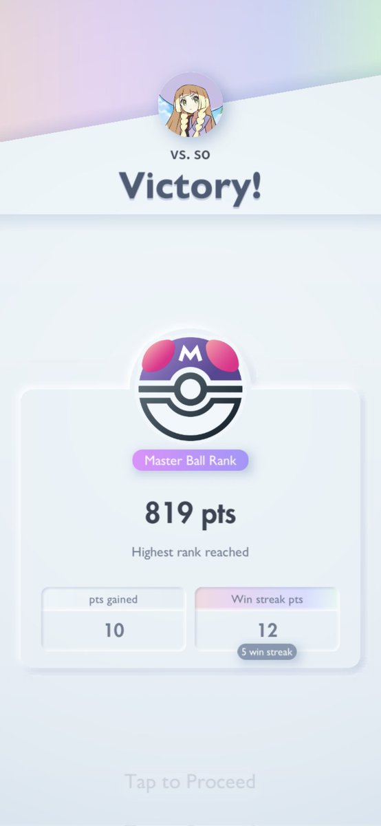 yugotsugi's tweet photo. Llegamos a Master Ball 💜

Ultimamente he sentido menos ganas de rankear, para esta temporada aún no estoy seguro si quiero pushear al Top 5k por ello

PTCG en físico en cambio me divierte demasiado 🥺

Seguiré subiéndoles videitos de Pocket y aperturas 🥰

#PokemonTCGPocket https://t.co/Cwg7w9hOfh