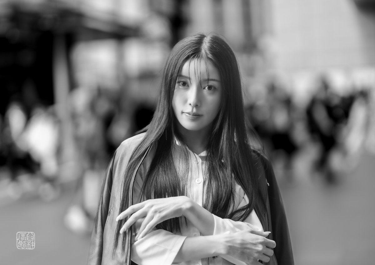 Tatsuroug's tweet image. OsakaStreet4月場所に
 フォトウォークの写真を展示しています。
モデルは　玲音さん@reo__888 
@fotohumaga