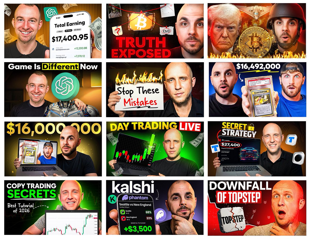 Ali || Thumbnail Designer tweet media