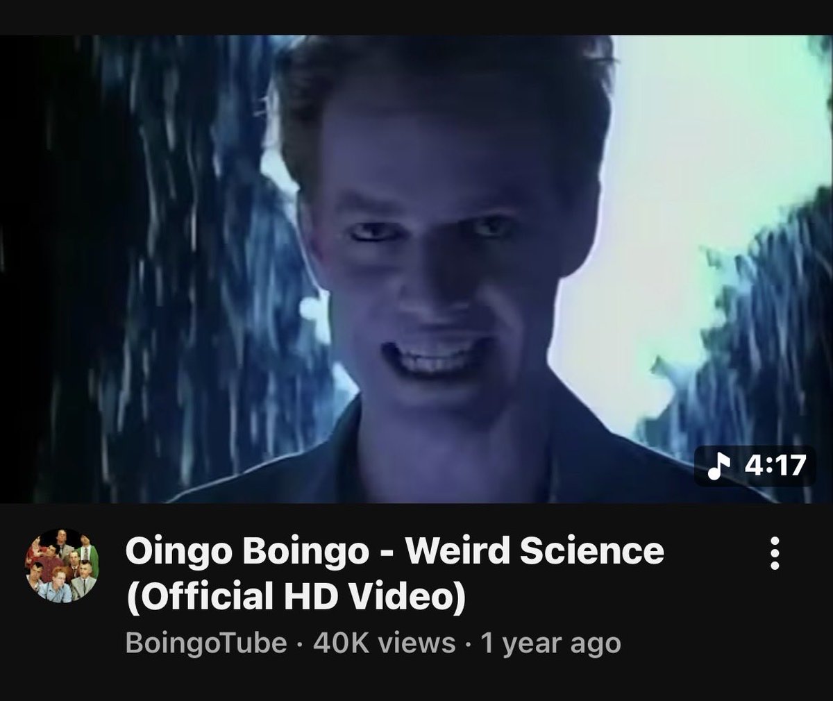 River3The's tweet image. #WeirdWednesday
#Awareness

📚:  Dark Aeon
By:  Joe Allen
@JOEBOTxyz 

youtu.be/j8T0SzGNR78?si…

Weird Science 

Oingo Boingo 
#NewWave80s