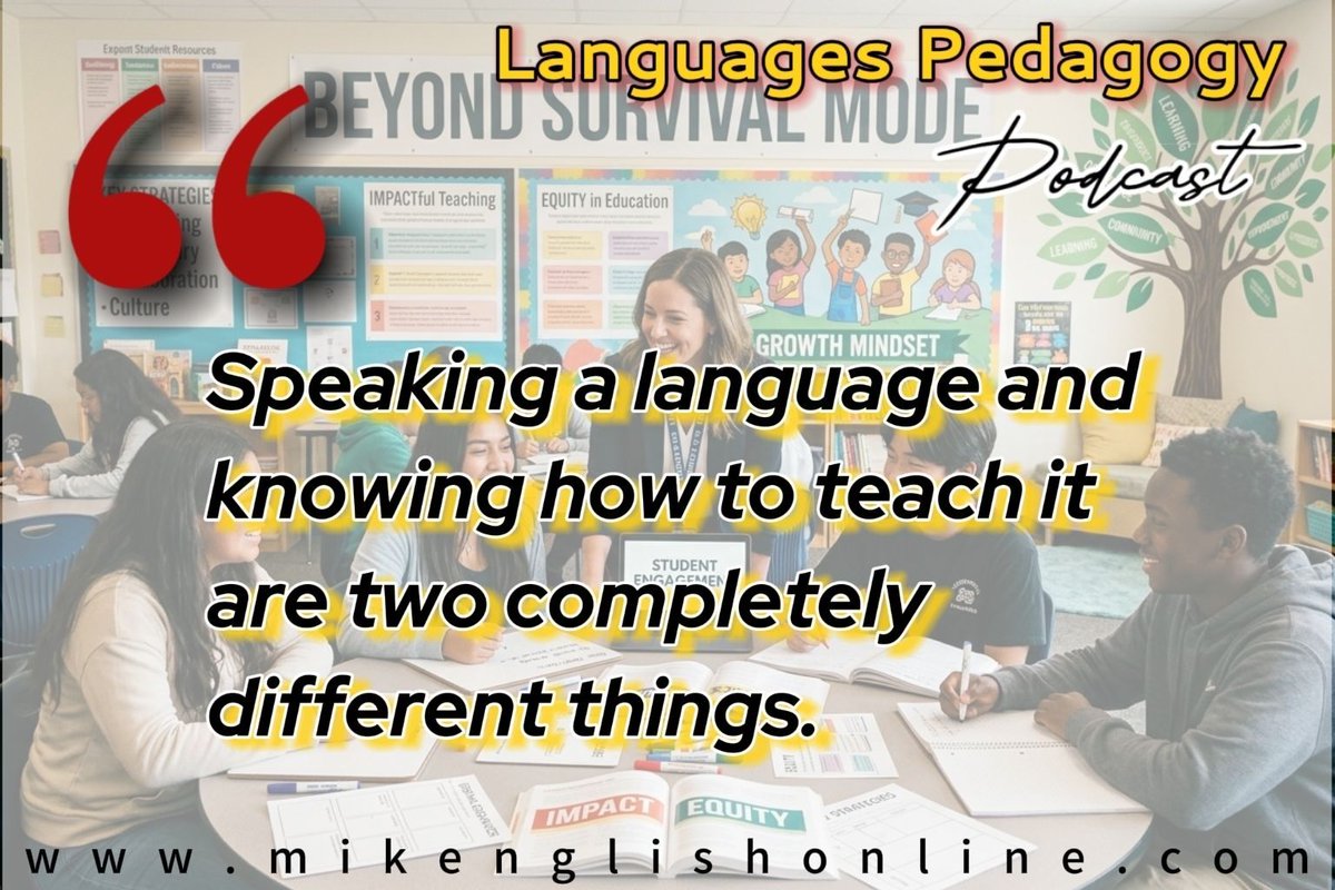 ELT_GlobeTeach's tweet photo. Fluency doesn’t make you a teacher.
Pedagogy does.
Speaking a language is skill.
Teaching it is science, strategy, and impact.
Stop confusing native ability with real expertise.
https://t.co/K47MO1E0mW
#elt #languageeducation #teacherexpertise #teachingskills #educationmatters