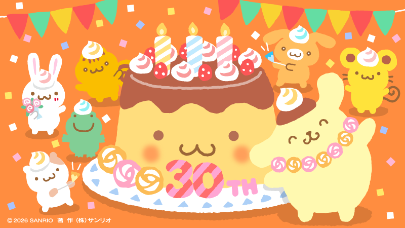 ポムポムプリン【公式】 tweet media