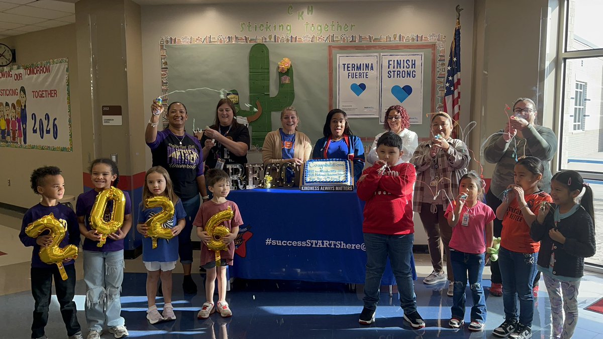 RoyalEarly's tweet photo. We’re proud to be named a 2025–2026 Capturing Kids’ Hearts National Showcase School! Out of 10,000+ campuses nationwide, this honor reflects our commitment to strong relationships &amp; a positive, student-centered culture.Thanks to our staff, students, &amp; families! ❤️💙🤗 https://t.co/1T3bj6JW8C