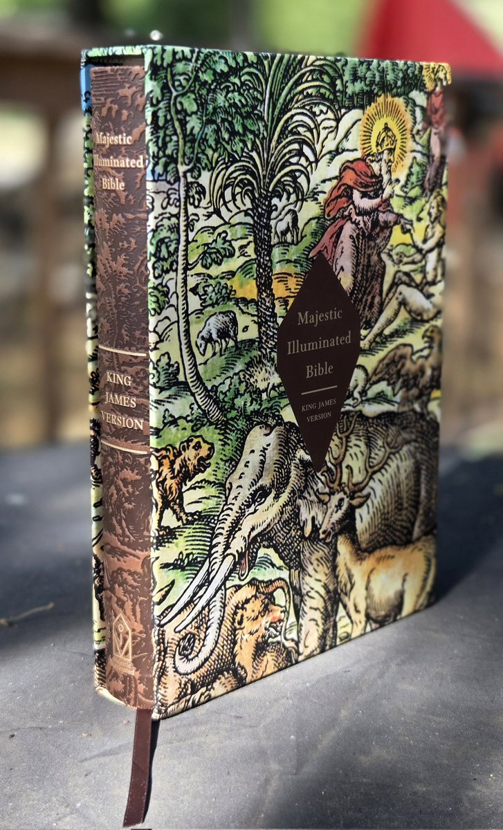 iBuyBibles's tweet image. @FaithWords May have produced one of the most beautiful Bibles I have ever seen. The Majestic Illuminated Bible in the #kingjamesversion. You can purchase this Bible on @amazon
for $35.

#trending #bible #bibleverseoftheday #biblestudy