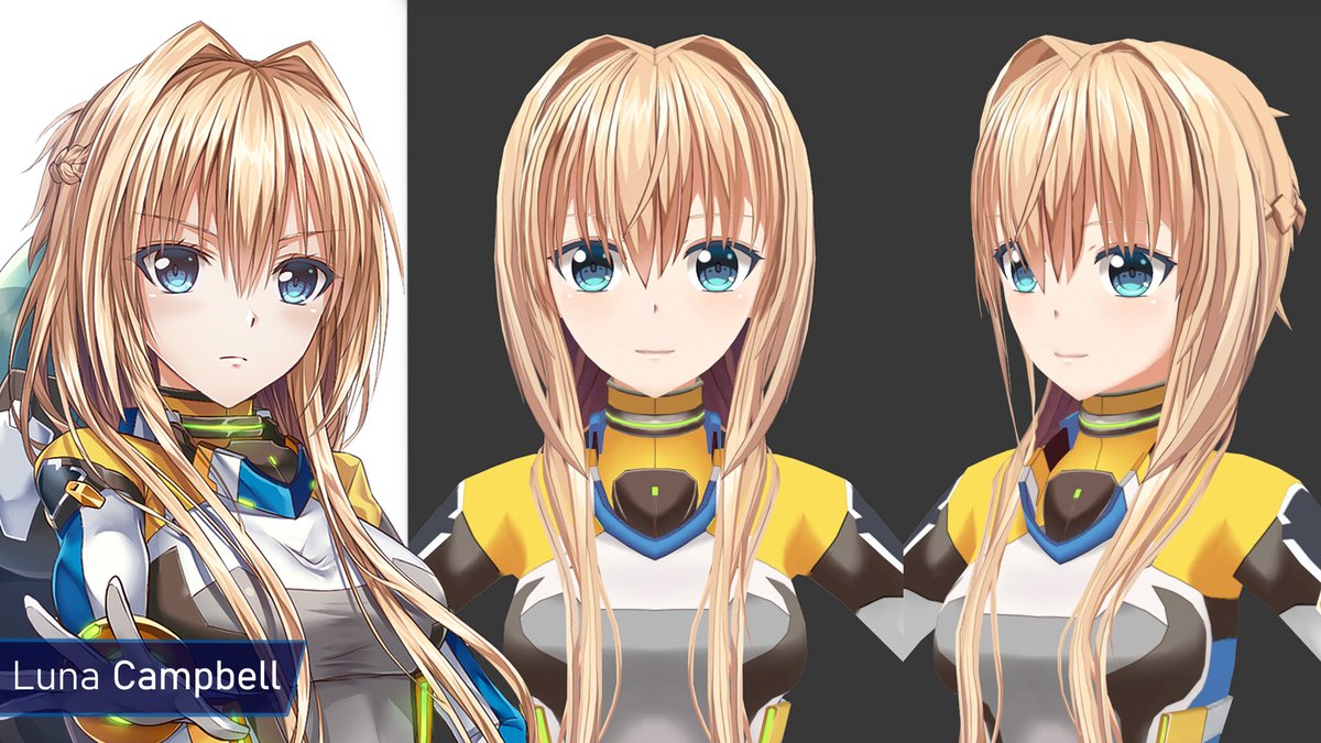 X-Kung エックス|🐟【3DFanart-蘿貝塔 Robetta】3DComms Open tweet media