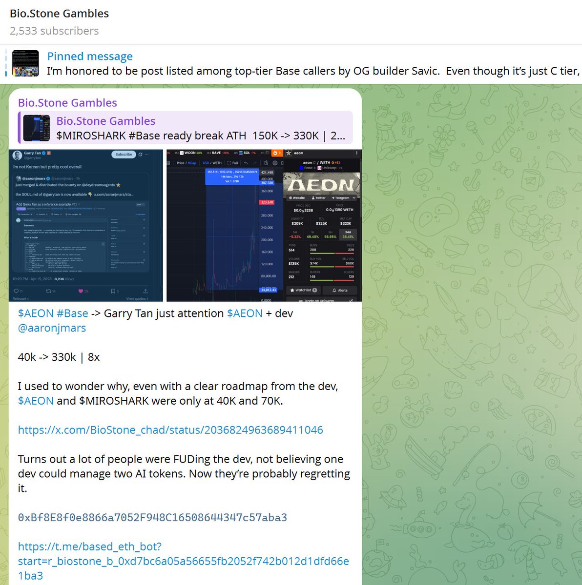 Bio Stone tweet media