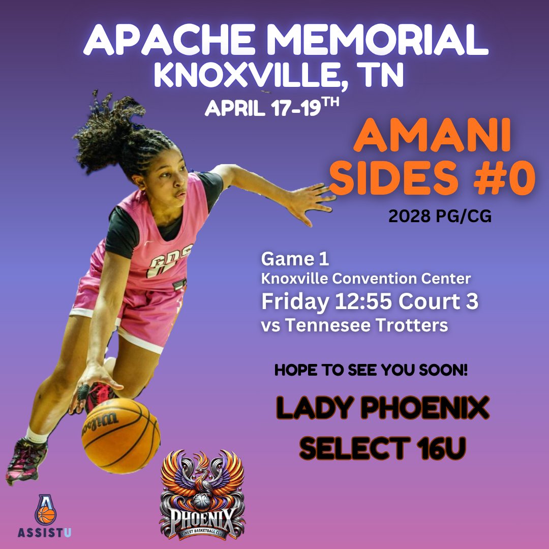 AmaniSides's tweet image. Let's get after it! 💪🏽

@Assist_U_ @InsiderExposure @LadyPhoenixBas 
@burks_garrie 

#gametime