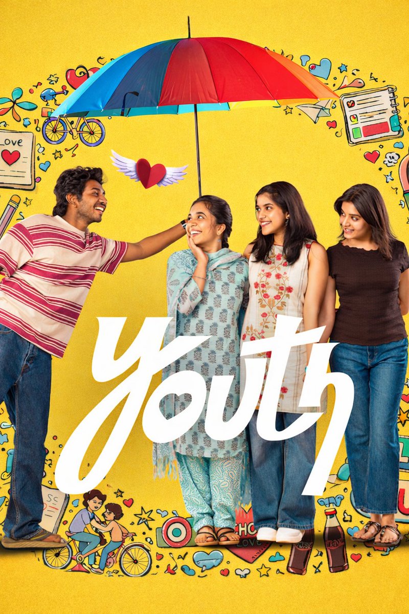 OTT_Trackers's tweet image. Recent Blockbuster Rom-Com Movie 🤍✨

#Youth (Tamil)
Now streaming on Netflix in Tamil, Telugu, Kannada, Malayalam &amp;amp; Hindi 🍿!!

#OTT_Trackers