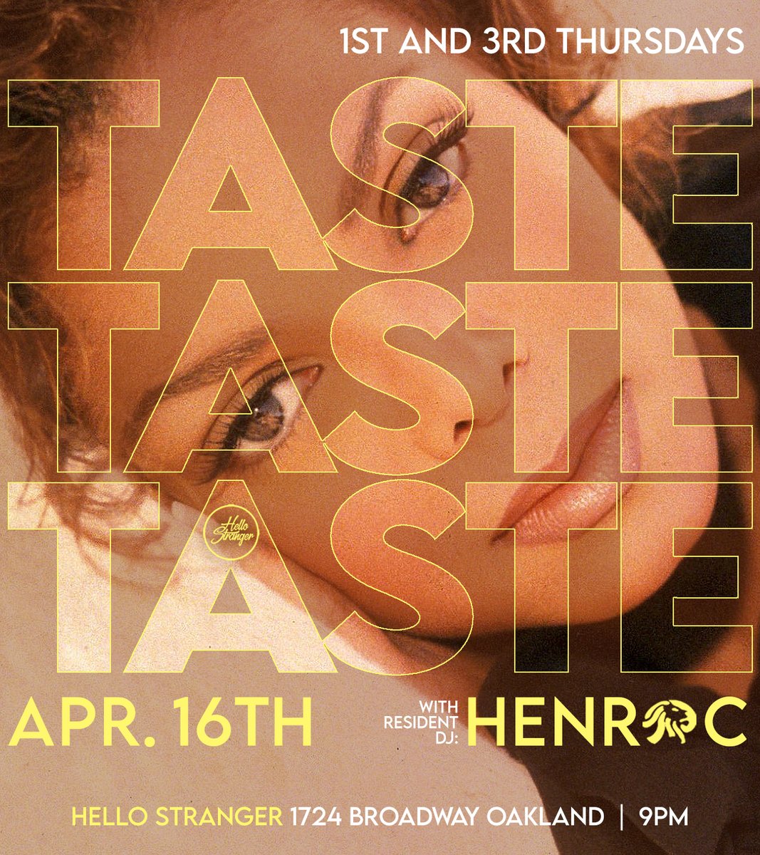 CityCatRadio's tweet image. #GoodMusic + #GoodPeople = Taste Thursdays @HelloStrangerBar
8pm Doors #Music 9pm #TheOaklandCity