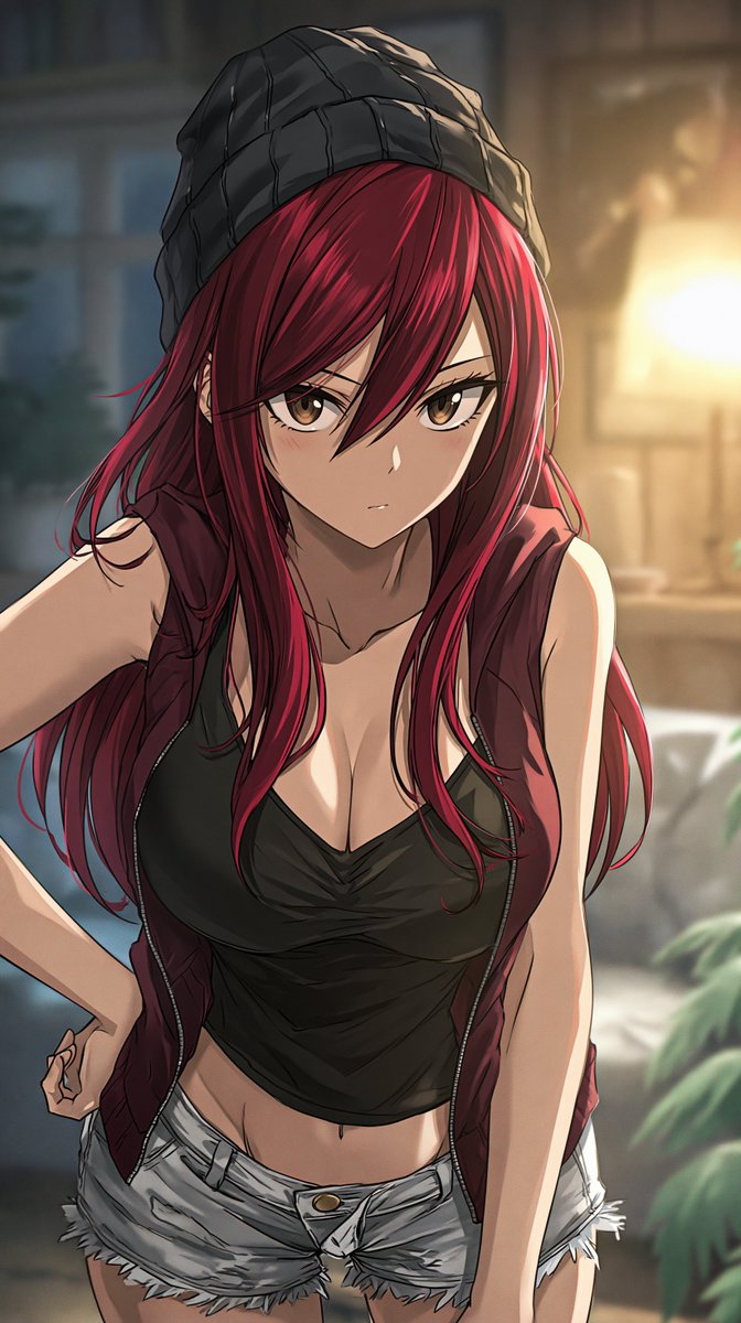 TokenBlack31's tweet image. #anime #erzascarlett #fairytail #midjourney My Favorite Fairy Tail Wizard