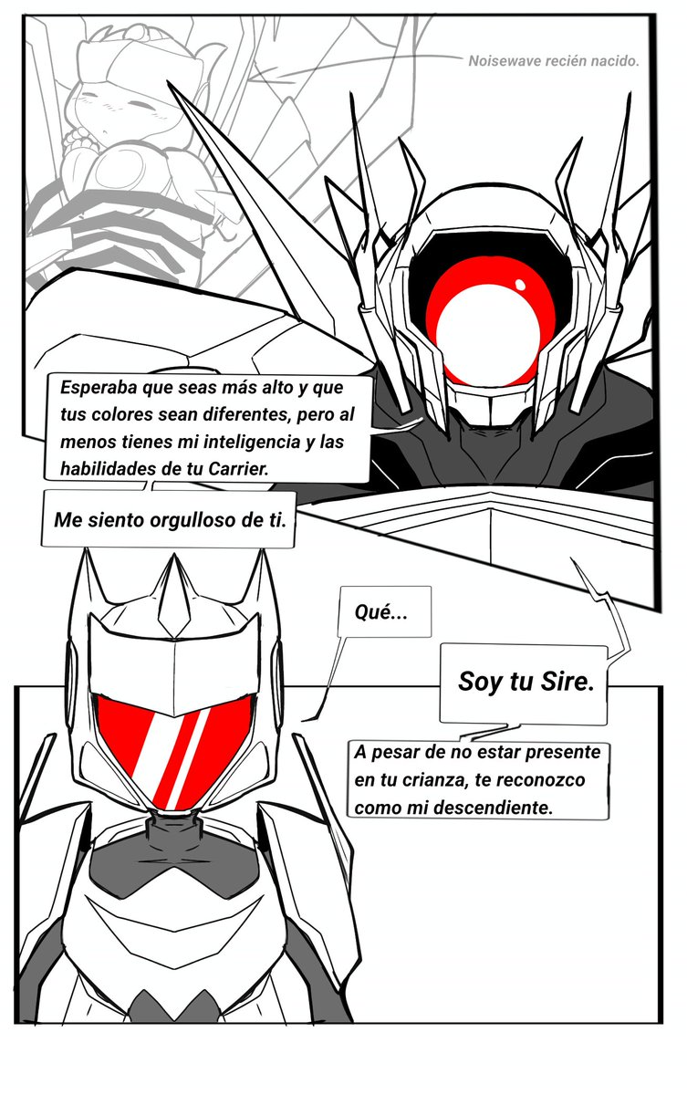 vico_xddd's tweet image. Cómic tfp (que me dió flojera pintar)
Noisewave conociendo a Shockwave 
#tfoc #wavewave #tfp