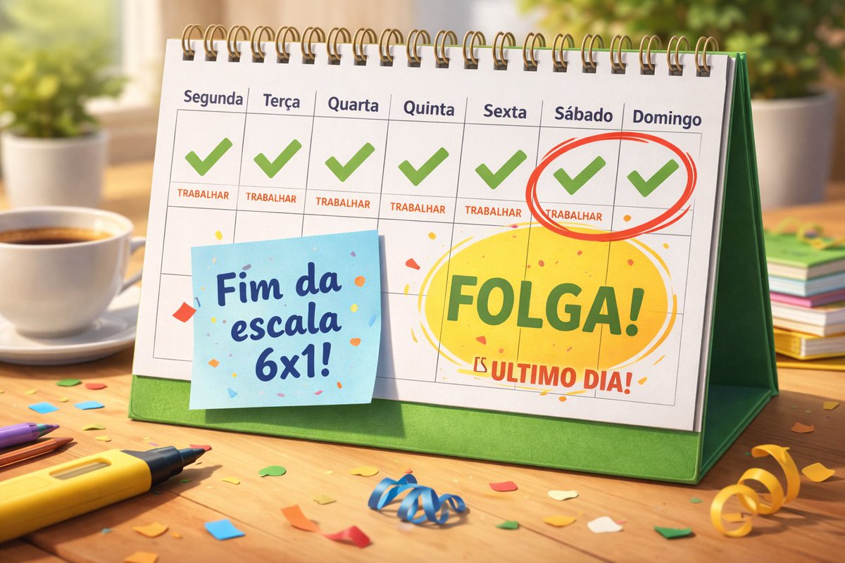 A mesma elite que é contra o fim da escala 6x1 também foi contra o fim da escravidão, a criação da CLT e do 13 salário.