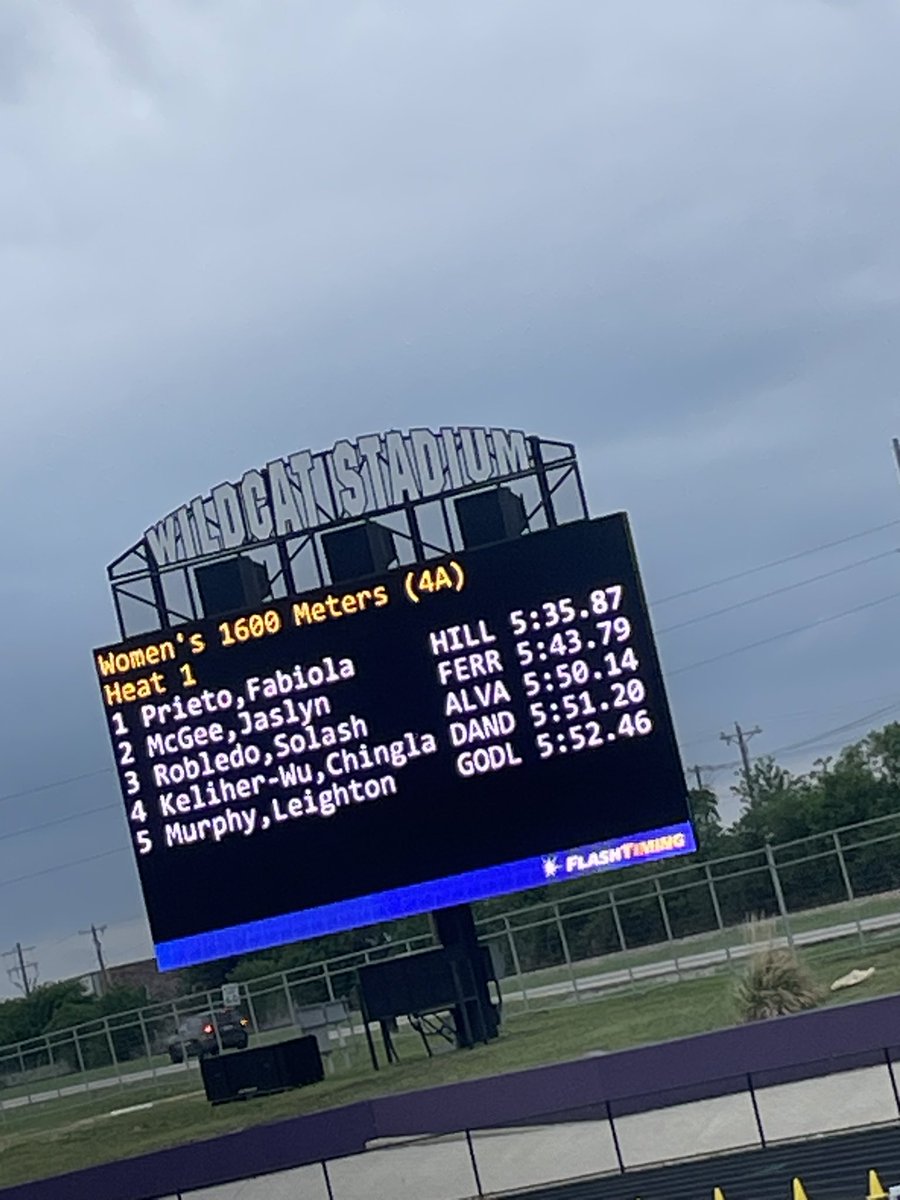 ND_TrackField's tweet photo. Regional Qualifier 

4th Place Finish

1600

5:51.2

Freshman - Chinglan Keliher-Wu

#BulldogCountry https://t.co/bVrogtB8jr