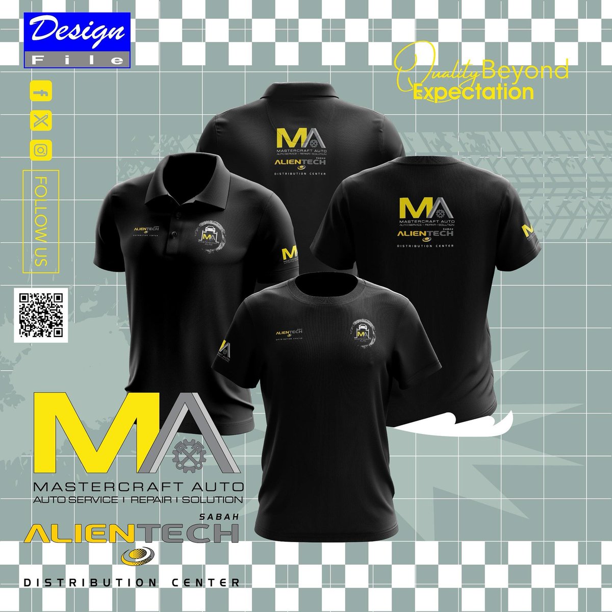 design_file's tweet image. MASTERCRAFT AUTO 🚗
￼Do contact us at Design File to make your own t-shirt!
Linktree : linktr.ee/DesignFile
Website : dsignfile.com
Design File
Hotline 0168310398
Office 088-277088
#tshirtprintingkotakinabalu
#tshirtprinting
#graphicdesign
#kotakinabalu