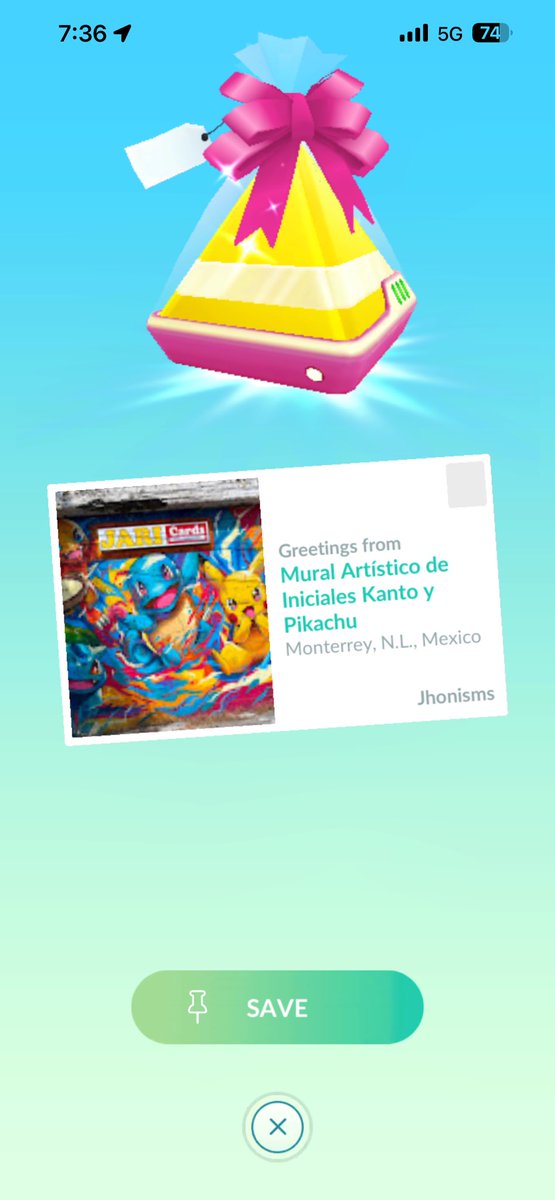 Jhonisms's tweet photo. If anyone wants a postcard for this PokeStop, add me and let me know your username. :)

My Trainer Code is 997839358602!

#pokemon #pokemongo #pokemongofriends https://t.co/QB96fobeYc