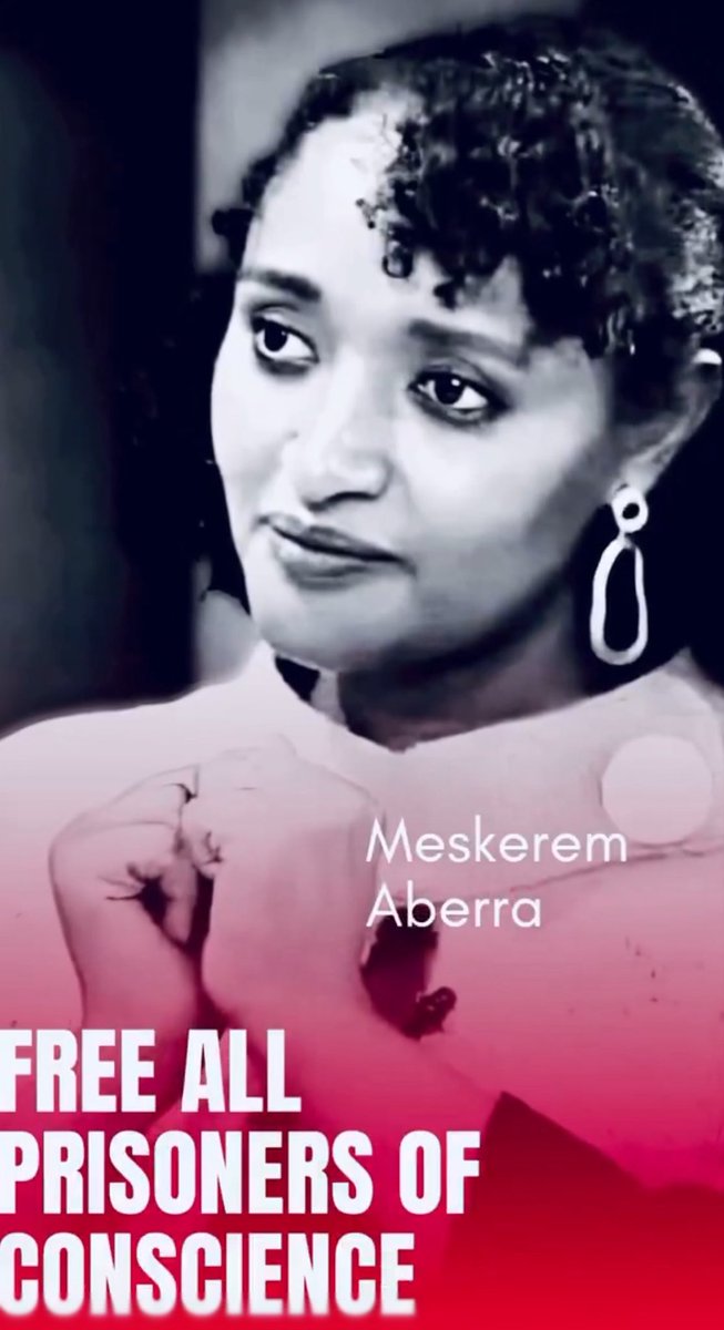 Meskerem Aberra is a prominent scholar, journalist, &amp; political prisoner who has been repeatedly targeted &amp; jailed for her work. She remains behind bars only because she dared to criticize &amp; expose the ethno-fascist policies of Abiy Ahmed’s government. <a href="/amnesty/">Amnesty International</a> <a href="/pressfreedom/">Committee to Protect Journalists</a>
