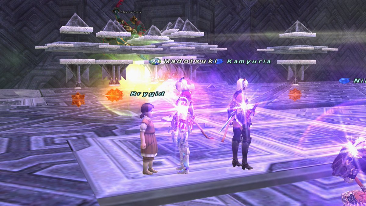 First time achieving 7-boss in one run tonight! ABCD + EGH, only 5 party members + 1 trust. Less than 1 minute leftover. Need to become quicker to also fit in F...! #FF11