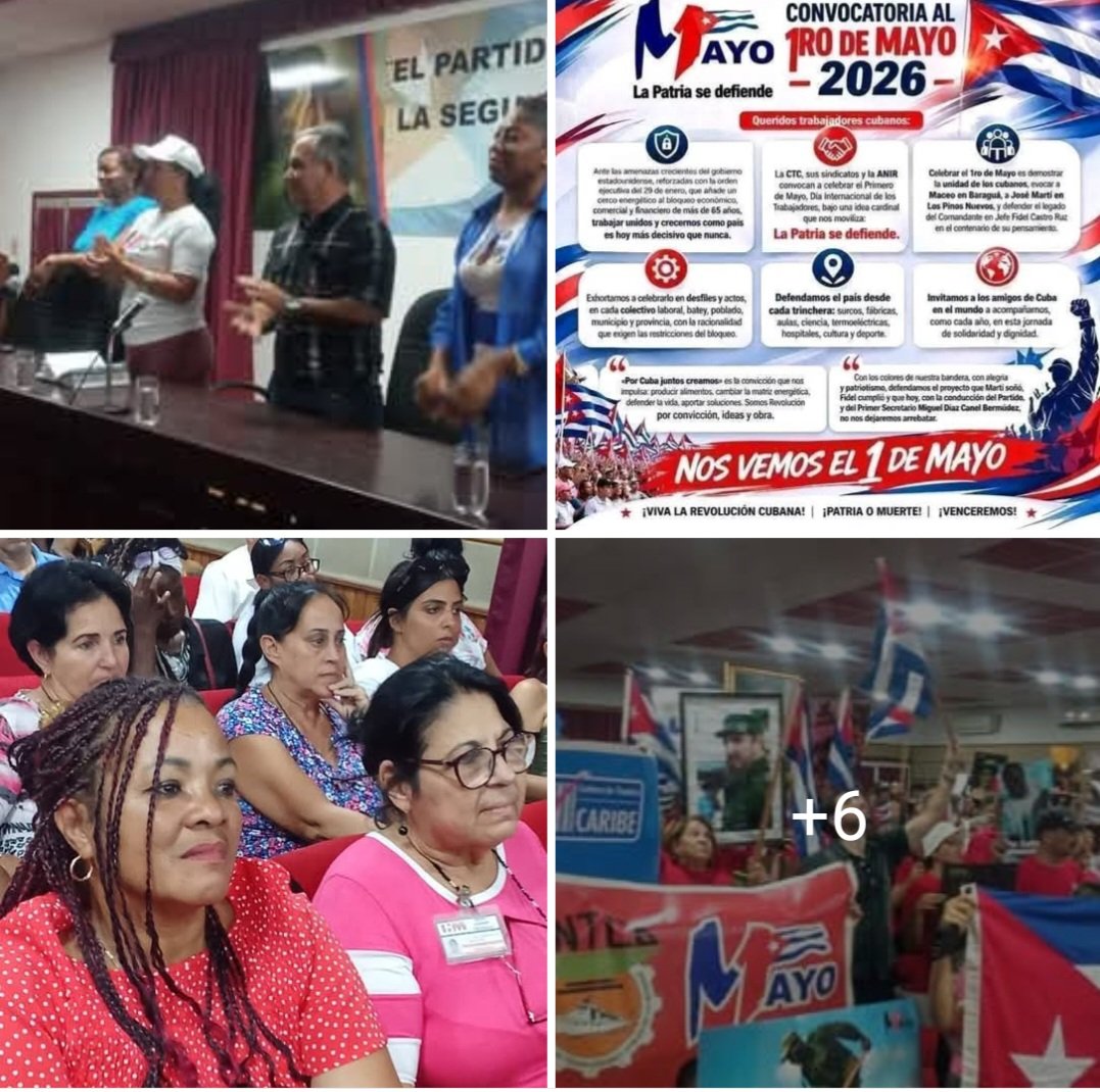 DtoraMtto23933's tweet image. #LaPatriaSeDefiende 
#PorCubaJuntosCreamos
#PorCuba #PorFidel
#CubaVencera 
La CTC junto a sus Sindicatos en Plenaria Provincial::: #1ro Mayo...
🇨🇺🇨🇺🇨🇺
#Mayabeque 
@DiazCanelB 
@DrRobertoMOjeda 
@ede