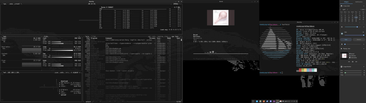 [Budgie]My Solus Rice on Budgie Link: https://t.co/RDTAsKuyVE #unixporn ...