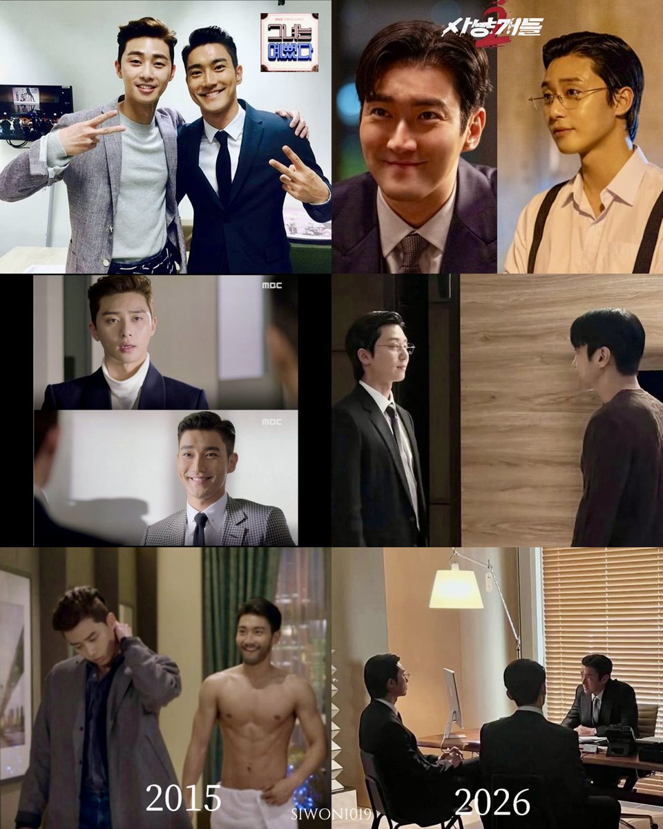 swas1019's tweet photo. 11 years on…🔥🔥🧡　

박서준 Park Seojoon vs 최시원 Choi Siwon 

She Was Pretty 2015. 지성준/김신혁
Bloodhounds Season2 2026. 최신형/홍민범

@ bn_sj2013 @siwonchoi

©️LOGO
#Bloodhounds2 #shewaspretty 
#parkseojoon #パクソジュン 
#siwonchoi #シウォン #siwon https://t.co/2Ic3jfYgLV