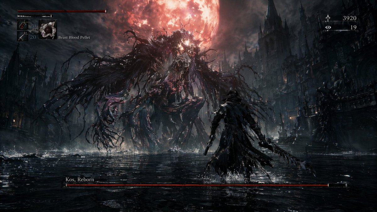 Dark Fantasy RPG Boss Fight Screenshot
