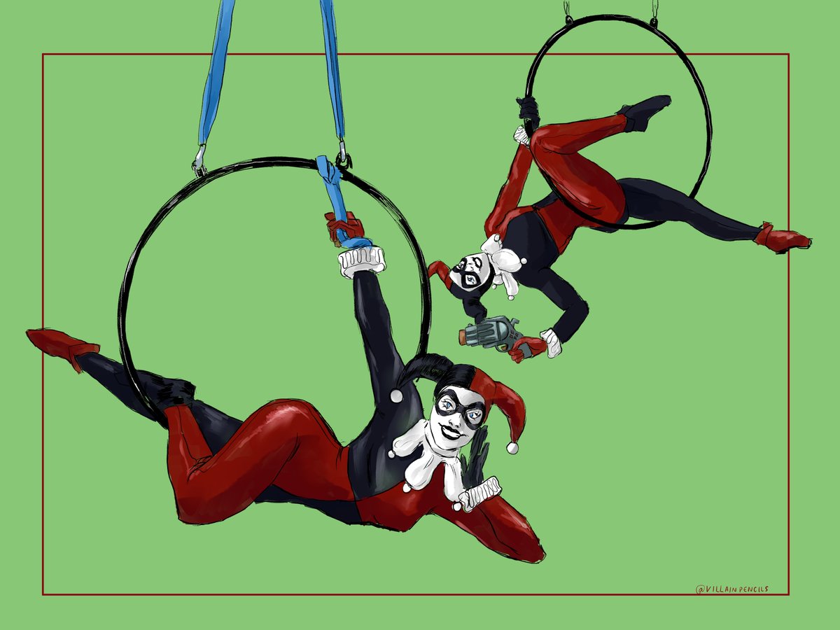 villainpencils's tweet image. This was PERFECT anatomy practice thank you!! 😭 #harleyquinn
