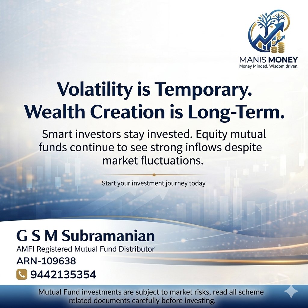 smaniangsm12's tweet image. Stay invested. Think long-term. Build wealth wisely.

Mutual Fund investments are subject to market risks, read all scheme related documents carefully before investing.
#MutualFunds #SIP #InvestSmart #WealthCreation #MarketVolatility #LongTermInvesting #FinancialPlanning