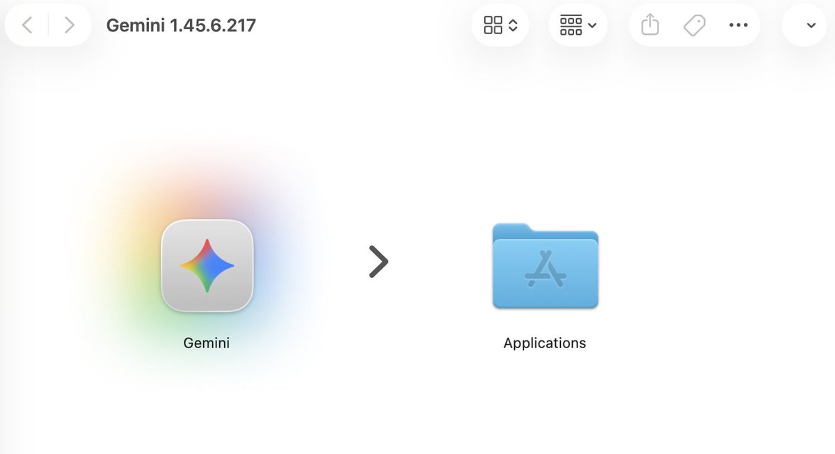 这安装包的小细节很到位。#Gemini