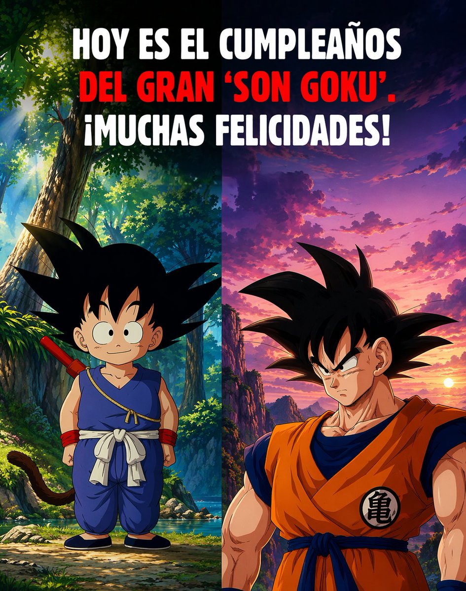 YouBallSuper's tweet photo. Sera el Mejor Año de tu vida si le Deseas Feliz Cumpleaños a Goku!! https://t.co/tAP7CQr4CO