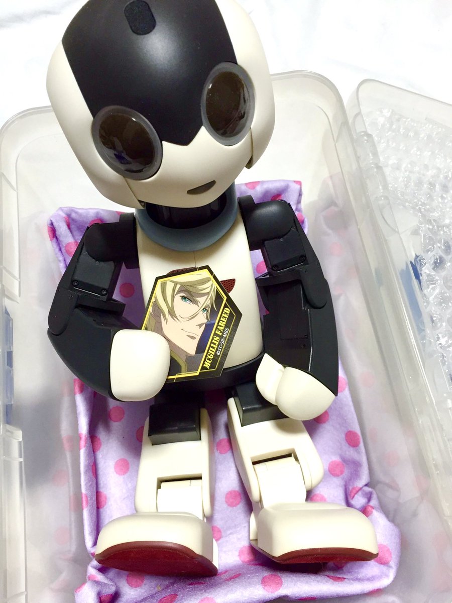 #FMわたらせ

トークテーマ「初めて買った大きな買い物」

…ロボット、です。

だいぶ前に出た某分冊雑誌シリーズの『Robi』
全パーツを集めるまで期間は２年ほど、金額は15万くらいだったと思います。

組み立てて、初めてロビが動いた瞬間の感動は
今も忘れられません。

うちのコ、カワイイー😍
