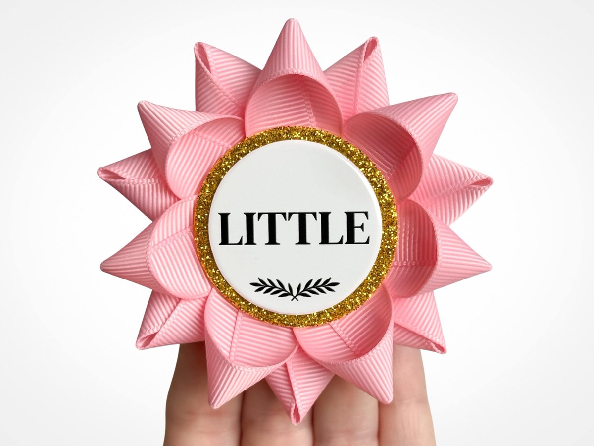 PPerceptions's tweet image. Little Pin for Big Little Reveal Celebration, Sorority Bonding Gift, Greek Life Sisterhood Event Ceremony Pin, shown in Pink tuppu.net/b8b1823e #handmadegifts #shoppingonline #babyshower #shopping #Etsyshop #eventplanning #SororityReveal