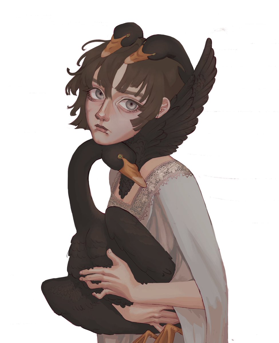 fathernosons's tweet image. Thirty yards from shore, three black swans were gliding over the water, so serene . . . […] She stared at them with yearning. Part of her wanted to be a swan. The other part wanted to eat one. 

— A Clash of Kings - Arya V

#AryaStark #ASOIAF