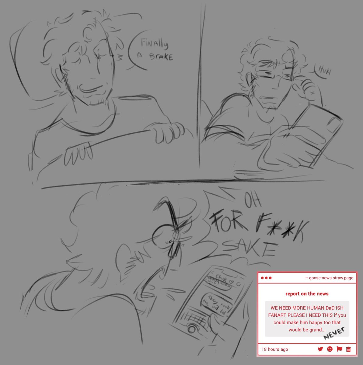 silly goose tweet media